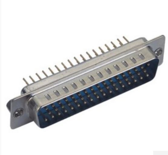 D-SUB PCB moški tri vrstice 50P naravnost