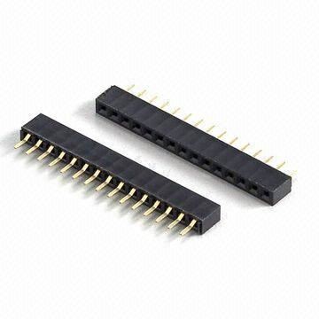 2.0mm ženski kosilec glave za eno vrstico Prevent Tin